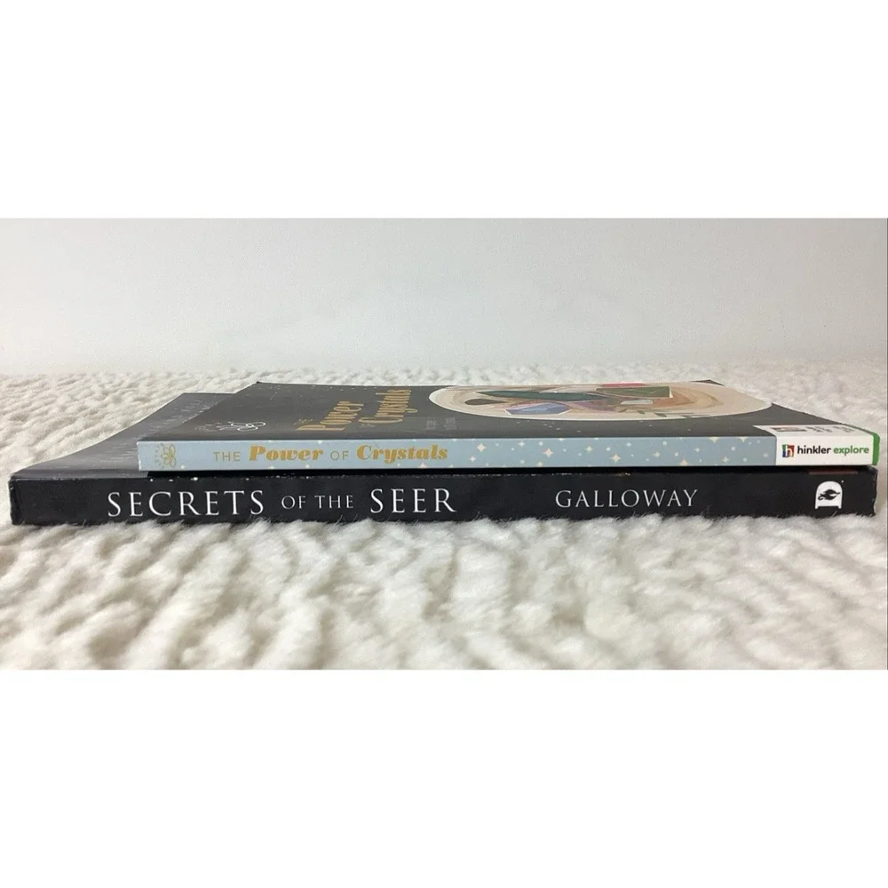 Secrets of the Seer & The Power of Crystals Books,  J. Galloway, Hinkler Explore